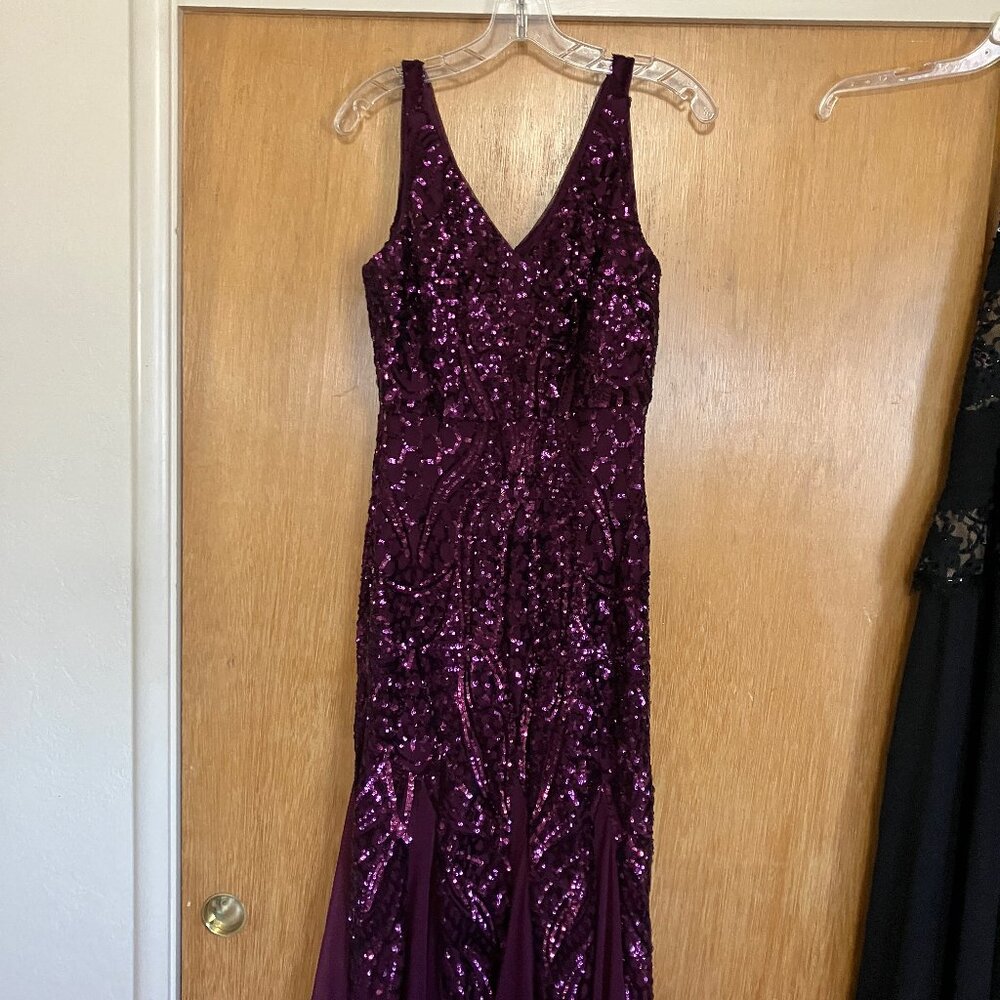 Night way women's formal dress